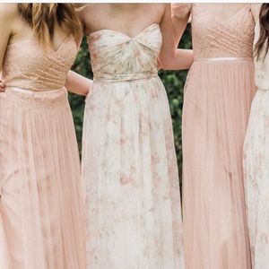 Jenny Yoo Nyla Blush Bridesmaid Dress